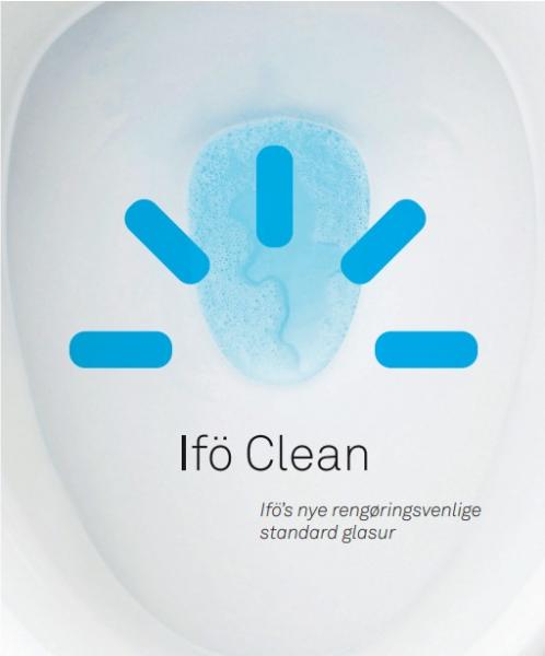 Ifö Spira gulvtoilet 6261 m/Rimfree og Ifö Clean - Høj model Ifö Spira gulvtoilet 6261 m/Rimfree og Ifö Clean - Høj model