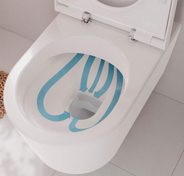 hansgrohe EluPura S rimless væghængt toilet inkl. sæde hansgrohe EluPura S rimless væghængt toilet inkl. sæde