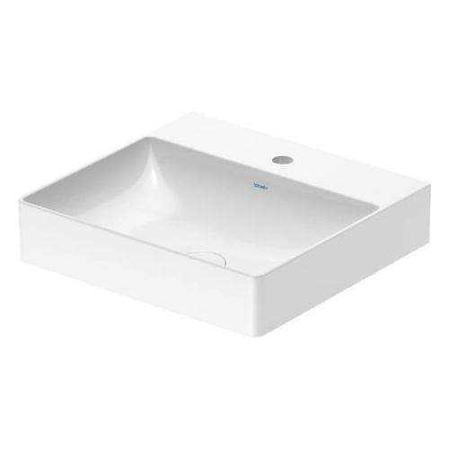 Duravit DuraSquare 50 håndvask t/væg eller møbel - 1 hanehul - Uden overløb - Wondergliss Duravit DuraSquare 50 håndvask t/væg eller møbel - 1 hanehul - Uden overløb - Wondergliss