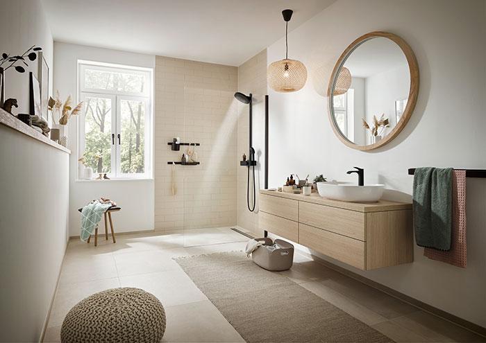 hansgrohe Vivenis 110 håndvaskarmatur u/bundventil - Mat sort