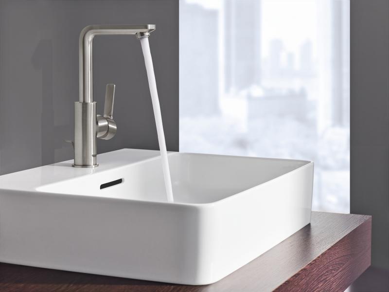 Grohe Lineare New L håndvaskarmartur m/svingtud - Krom Grohe Lineare New L håndvaskarmartur m/svingtud - Krom