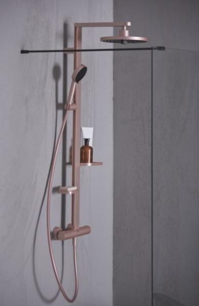Ideal Standard Alu+ 260 komplet brusesystem - Rosé Ideal Standard Alu+ 260 komplet brusesystem - Rosé