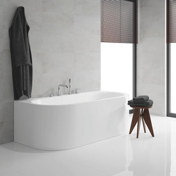 Grohe Essence komplet badekararmatur t/karkant - Krom Grohe Essence komplet badekararmatur t/karkant - Krom