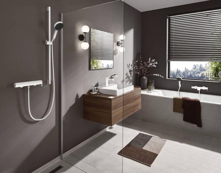 Hansgrohe Pulsify Select S 3jet Activation håndbruser - Mat hvid Hansgrohe Pulsify Select S 3jet Activation håndbruser - Mat hvid