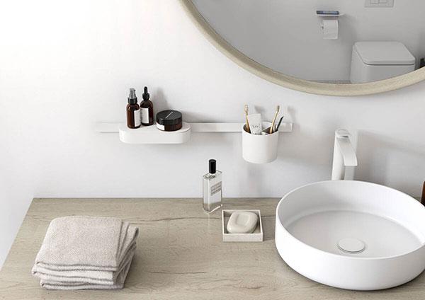 Hansgrohe WallStoris sæt til badeværelse - Mat hvid Hansgrohe WallStoris sæt til badeværelse - Mat hvid