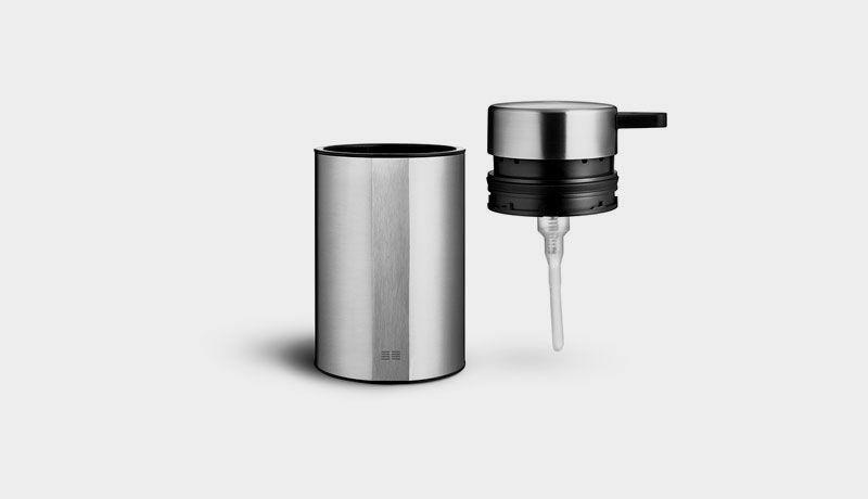 Unidrain ReFrame sæbedispenser bordmodel - Børstet stål Unidrain ReFrame sæbedispenser bordmodel - Børstet stål