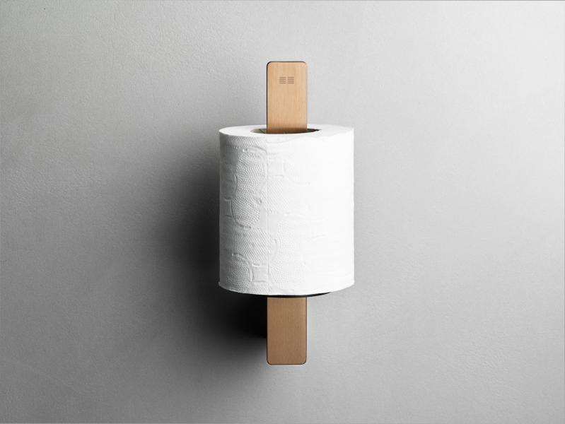Unidrain ReFrame reserve toiletpapirholder - Kobber Unidrain ReFrame reserve toiletpapirholder - Kobber