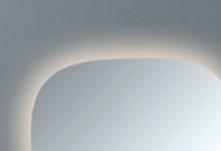 Geberit Option Oval spejl m/backlight - 60x80 cm - Vendbar Geberit Option Oval spejl m/backlight - 60x80 cm - Vendbar
