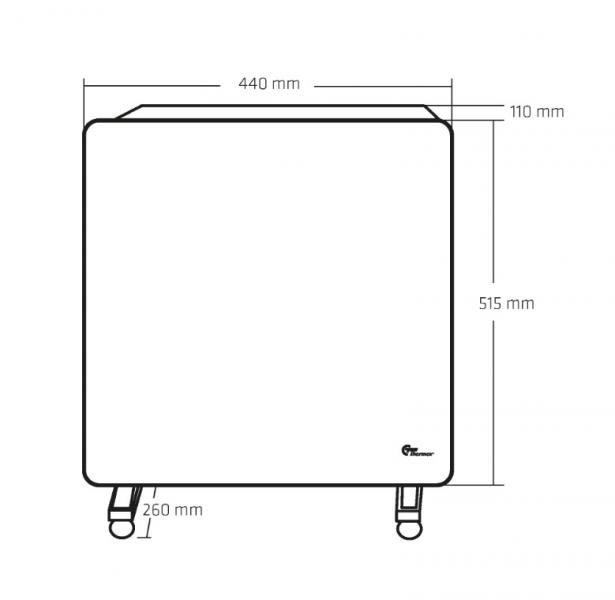 Thermex HeatMex WiFi el radiator - 750 W Thermex HeatMex WiFi el radiator - 750 W