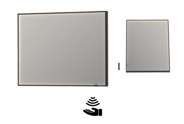 Sanibell Ink SP19 spejl m/lys, varme og sensor 120 x 80 cm - Mat hvid Sanibell Ink SP19 spejl m/lys, varme og sensor 120 x 80 cm - Mat hvid