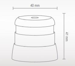 Cavius optisk røgalarm med 5 års batterilevetid Cavius optisk røgalarm med 5 års batterilevetid