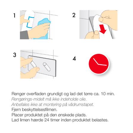 Beslagsboden selvklæbende reservepapirholder - Krom Beslagsboden selvklæbende reservepapirholder - Krom
