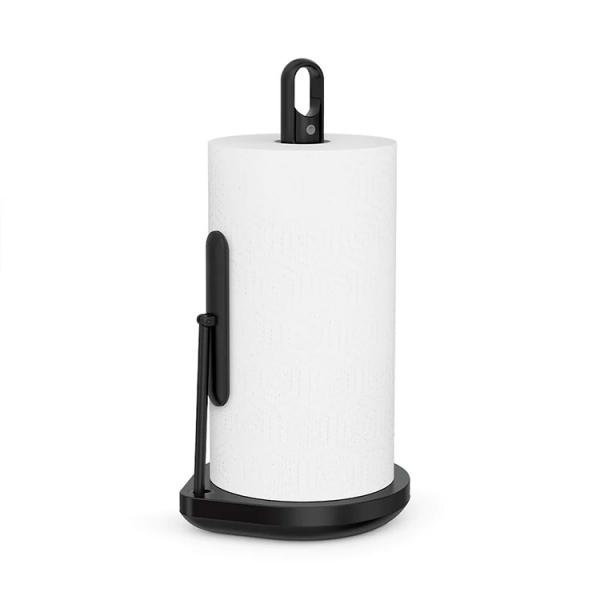 Simplehuman køkkenrulleholder m/spray - Sort Simplehuman køkkenrulleholder m/spray - Sort