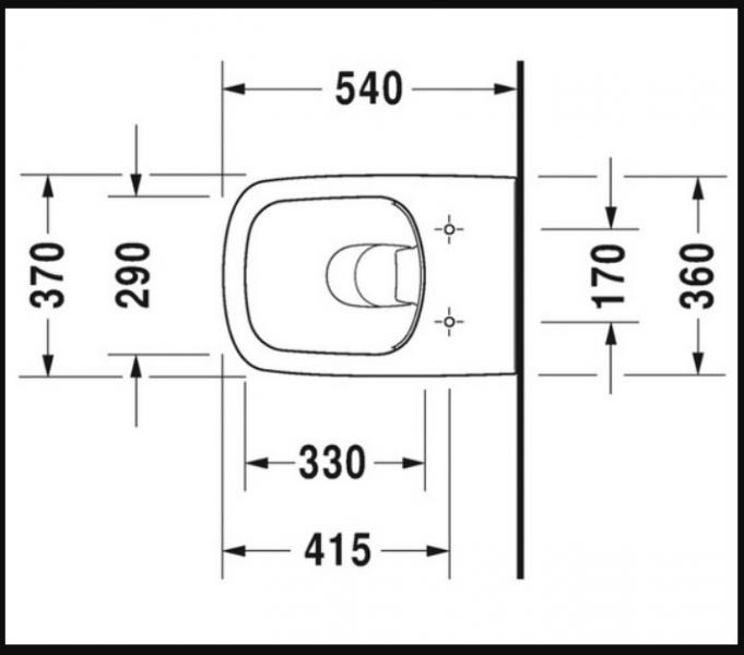 Duravit Durastyle Rimless toiletpakke inkl. sæde m/softclose, cisterne og mat sort betjening Duravit Durastyle Rimless toiletpakke inkl. sæde m/softclose, cisterne og mat sort betjening