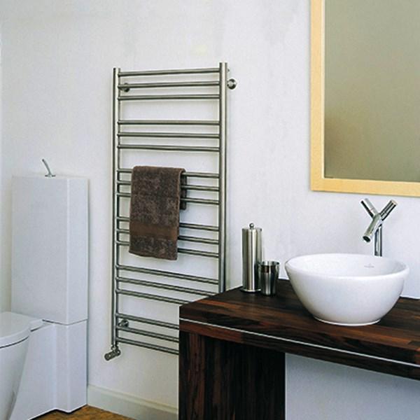 Strømberg Sorano håndklædetørrer - 50x58 cm - Rustfrit stål Strømberg Sorano håndklædetørrer - 50x58 cm - Rustfrit stål