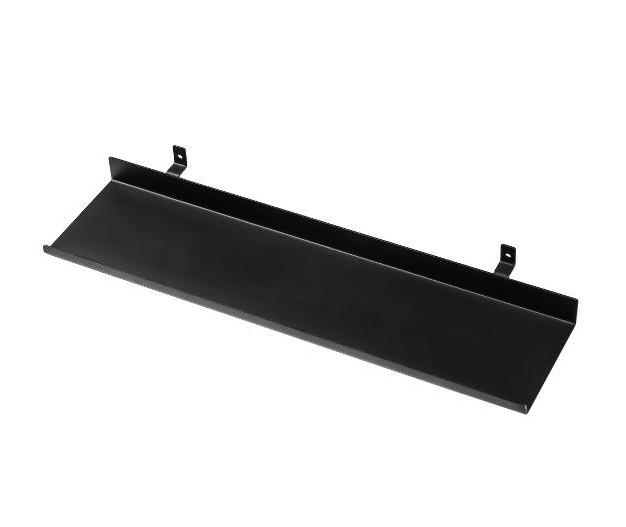 Sort hylde til akustikpanel - 40 cm - Vandret/lodret Sort hylde til akustikpanel - 40 cm - Vandret/lodret