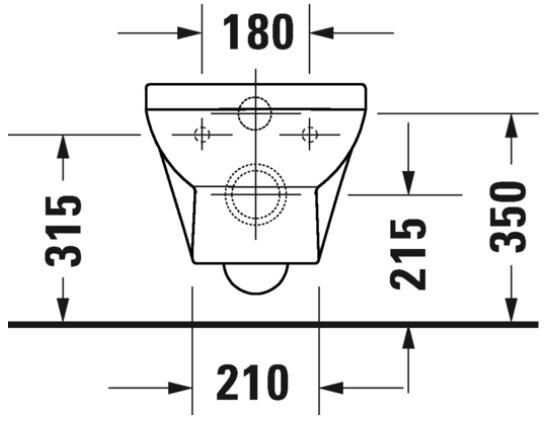 Duravit No.1 Compact Rimless væghængt toilet inkl. toiletsæde m/softclose og Wondergliss Duravit No.1 Compact Rimless væghængt toilet inkl. toiletsæde m/softclose og Wondergliss