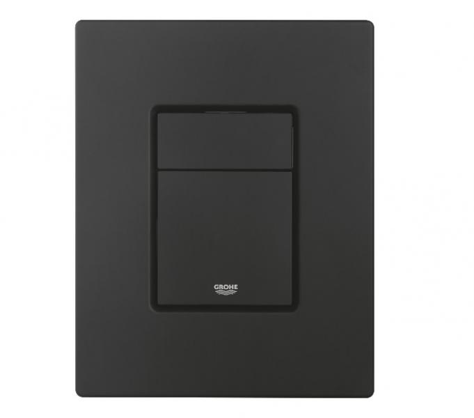 Grohe Even betjeningsplade - Mat sort Grohe Even betjeningsplade - Mat sort