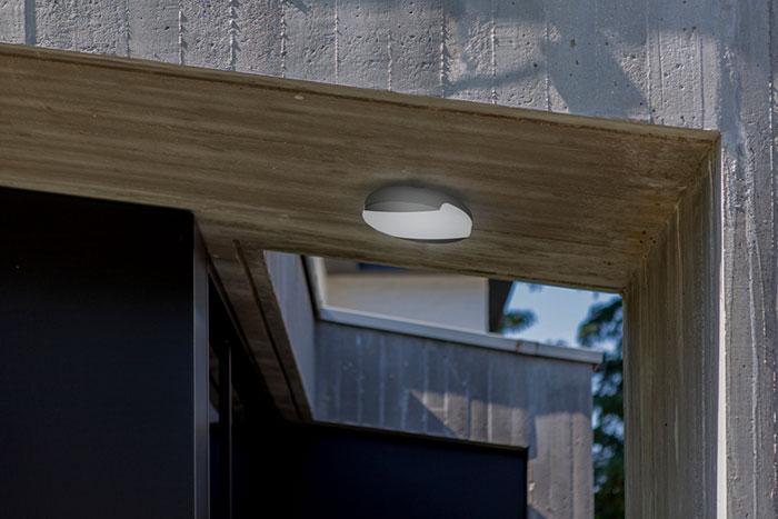 Lutec Architectural Sweep udendørs væg- og loftlampe Lutec Architectural Sweep udendørs væg- og loftlampe