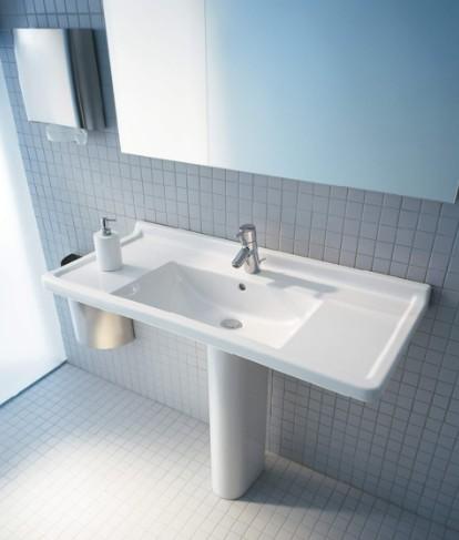 Duravit Starck 3 105 håndvask t/væg eller møbel Duravit Starck 3 105 håndvask t/væg eller møbel