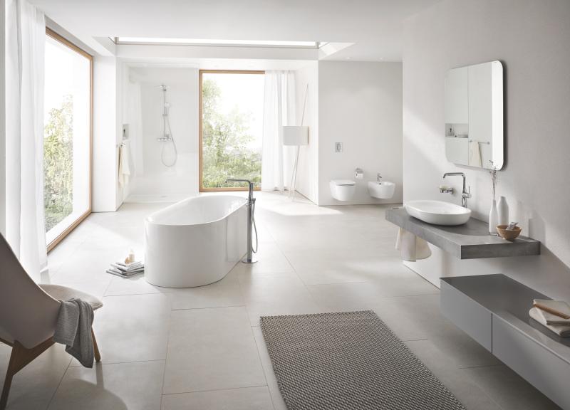 Grohe Essence håndvaskarmatur m/EcoJoy og svingtud - Krom Grohe Essence håndvaskarmatur m/EcoJoy og svingtud - Krom
