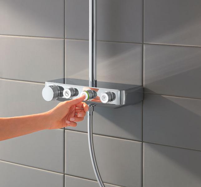 GROHE Euphoria SmartControl 310 Duo brusesystem - Krom GROHE Euphoria SmartControl 310 Duo brusesystem - Krom