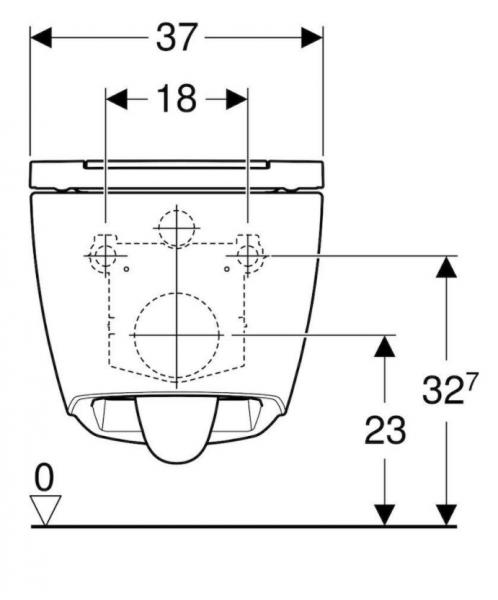 Geberit ONE toiletpakke inkl. lav cisterne, hvid betjening og sæde m/soft-close Geberit ONE toiletpakke inkl. lav cisterne, hvid betjening og sæde m/soft-close