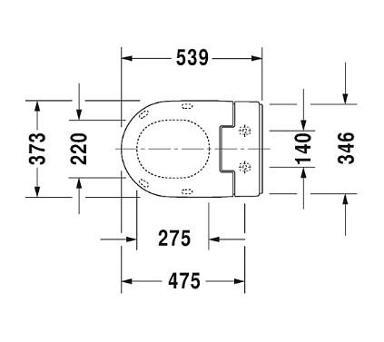 Duravit Me by Starck rimless komplet pakke inkl. SensoWash Slim bidetsæde og Grohe SLX cisterne Duravit Me by Starck rimless komplet pakke inkl. SensoWash Slim bidetsæde og Grohe SLX cisterne