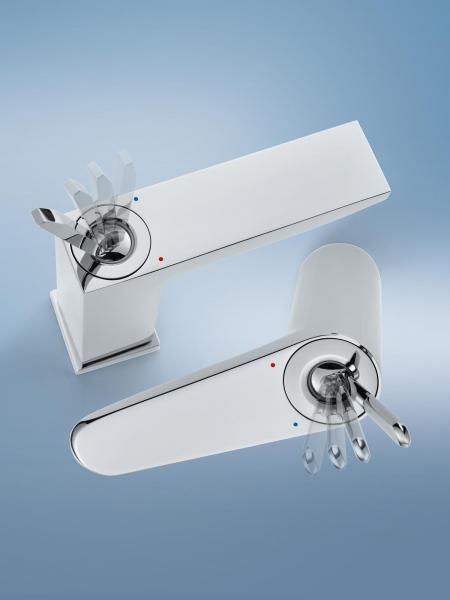 Grohe Eurodisc Joystick håndvaskarmatur - Krom/medium Grohe Eurodisc Joystick håndvaskarmatur - Krom/medium