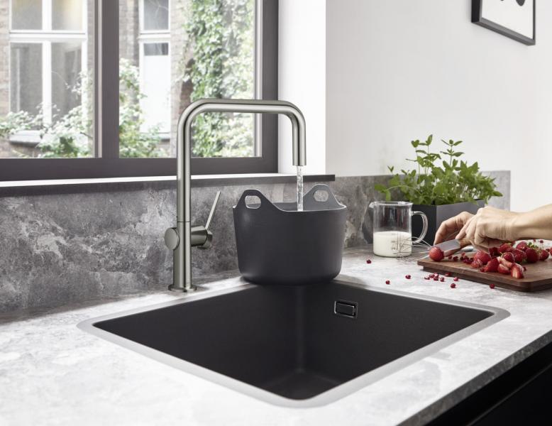 hansgrohe Talis M54 køkkenarmatur m/U-tud - Rustfrit stål