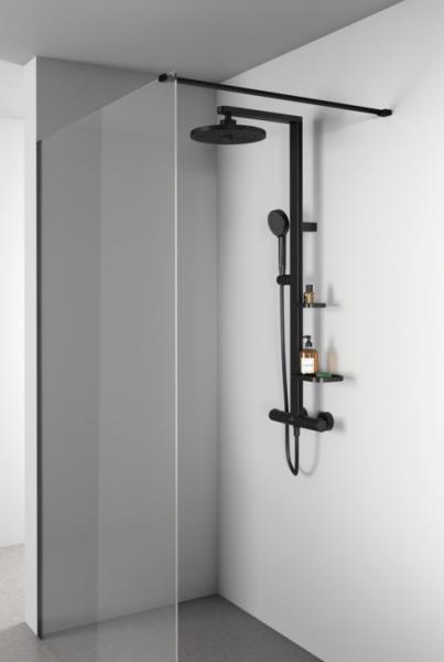 Ideal Standard Alu+ 260 komplet brusesystem - Silk black Ideal Standard Alu+ 260 komplet brusesystem - Silk black