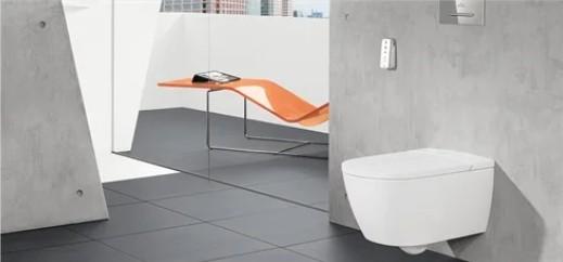 Villeroy & Boch ViClean-I100 Douchetoilet uden skyllekant, hvid Villeroy & Boch ViClean-I100 Douchetoilet uden skyllekant, hvid