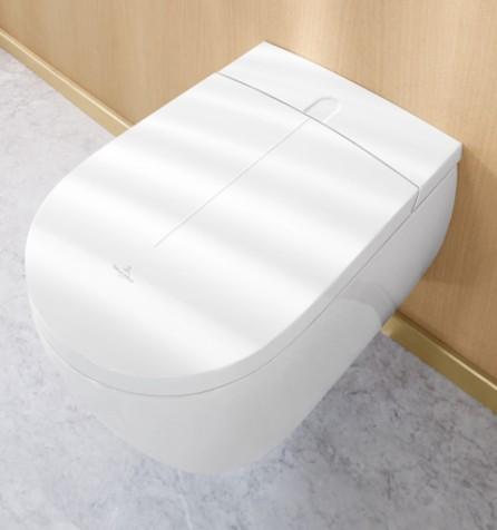 Villeroy & Boch ViClean-I100 Douchetoilet uden skyllekant, hvid Villeroy & Boch ViClean-I100 Douchetoilet uden skyllekant, hvid
