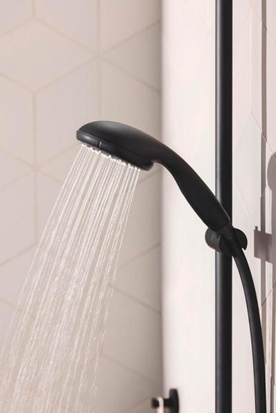 Grohe Vitalio Start System 250 komplet brusesystem - Mat sort Grohe Vitalio Start System 250 komplet brusesystem - Mat sort