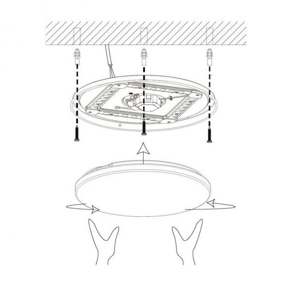Eglo Pogliola væg- og loftslampe Eglo Pogliola væg- og loftslampe