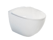 Væghængt toilet
