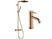 hansgrohe Børstet bronze